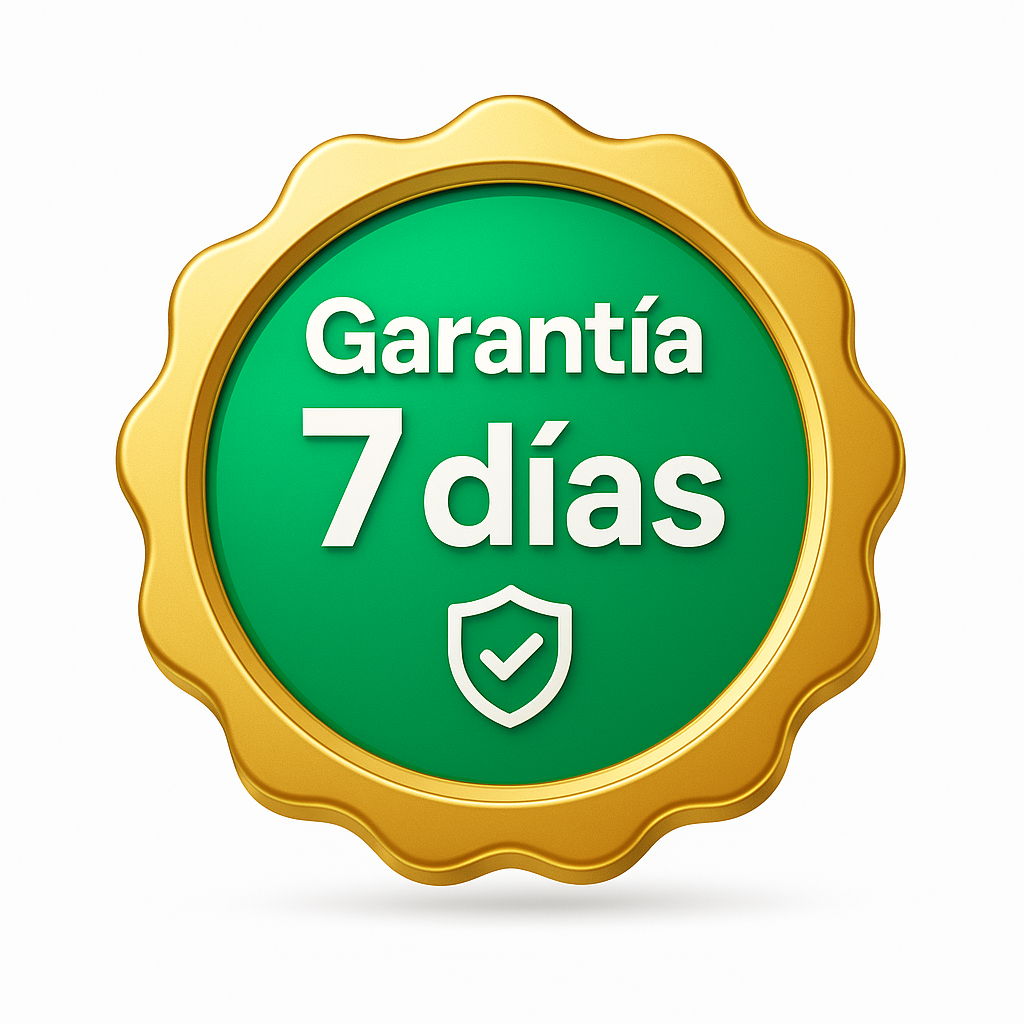 Garantía 7 días